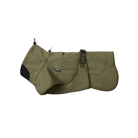 RAIN DEFENDER | Reflective Dog Coat | Green
