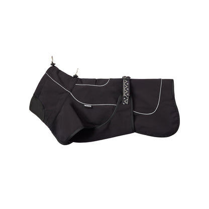 RAIN DEFENDER | Reflective Dog Coat | Black